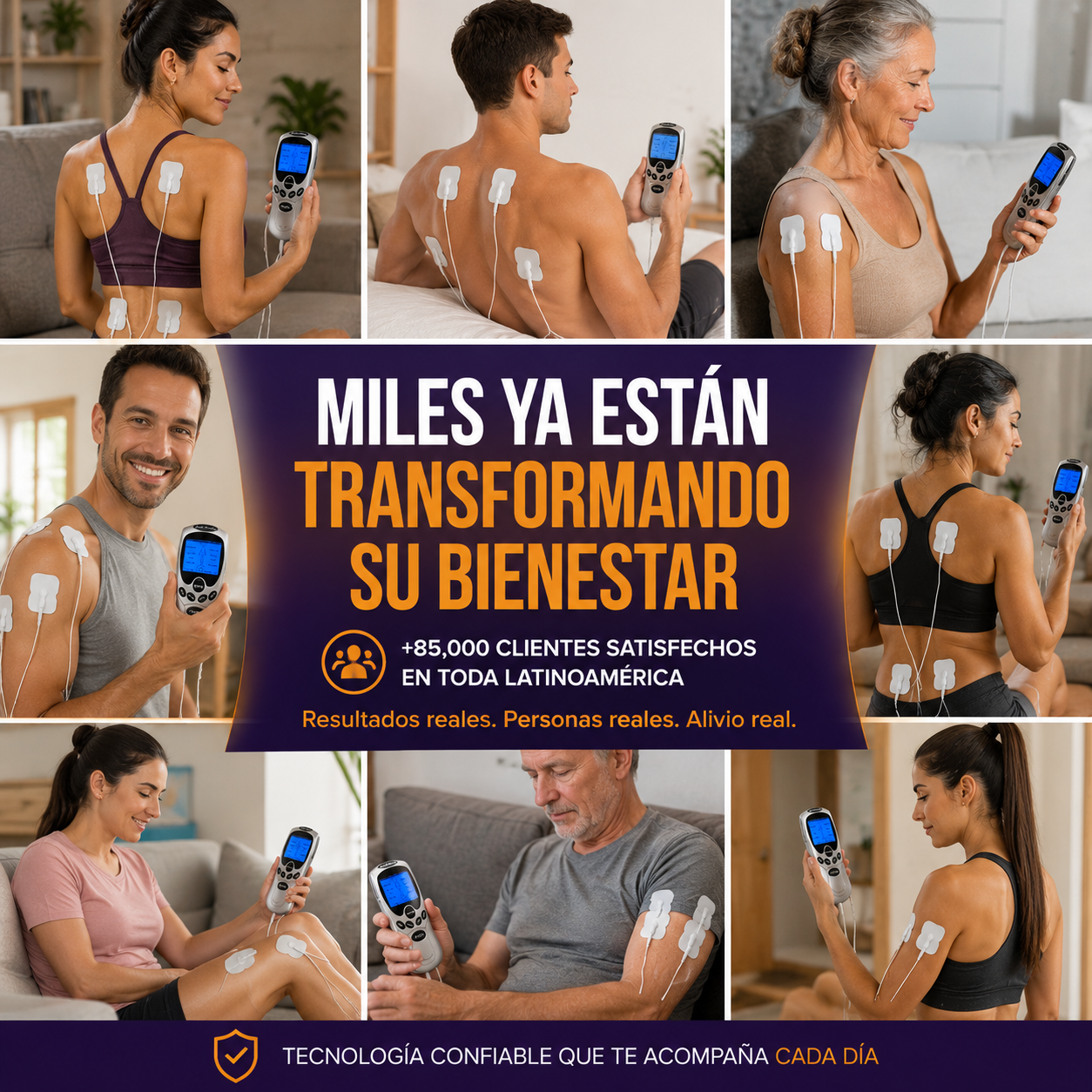 PulseFit Pro® - Electroestimulador