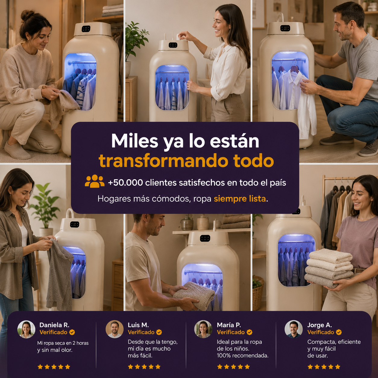 AirLux™ | Secadora de Ropa Portátil