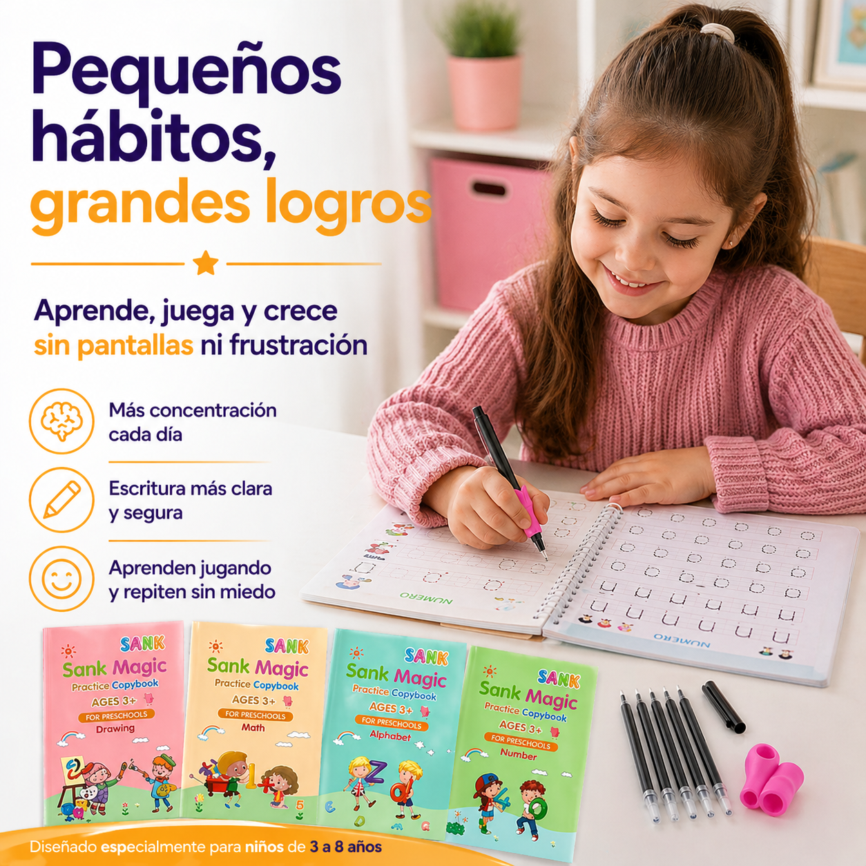 Caligrafía ProKids™ | Set Montesori