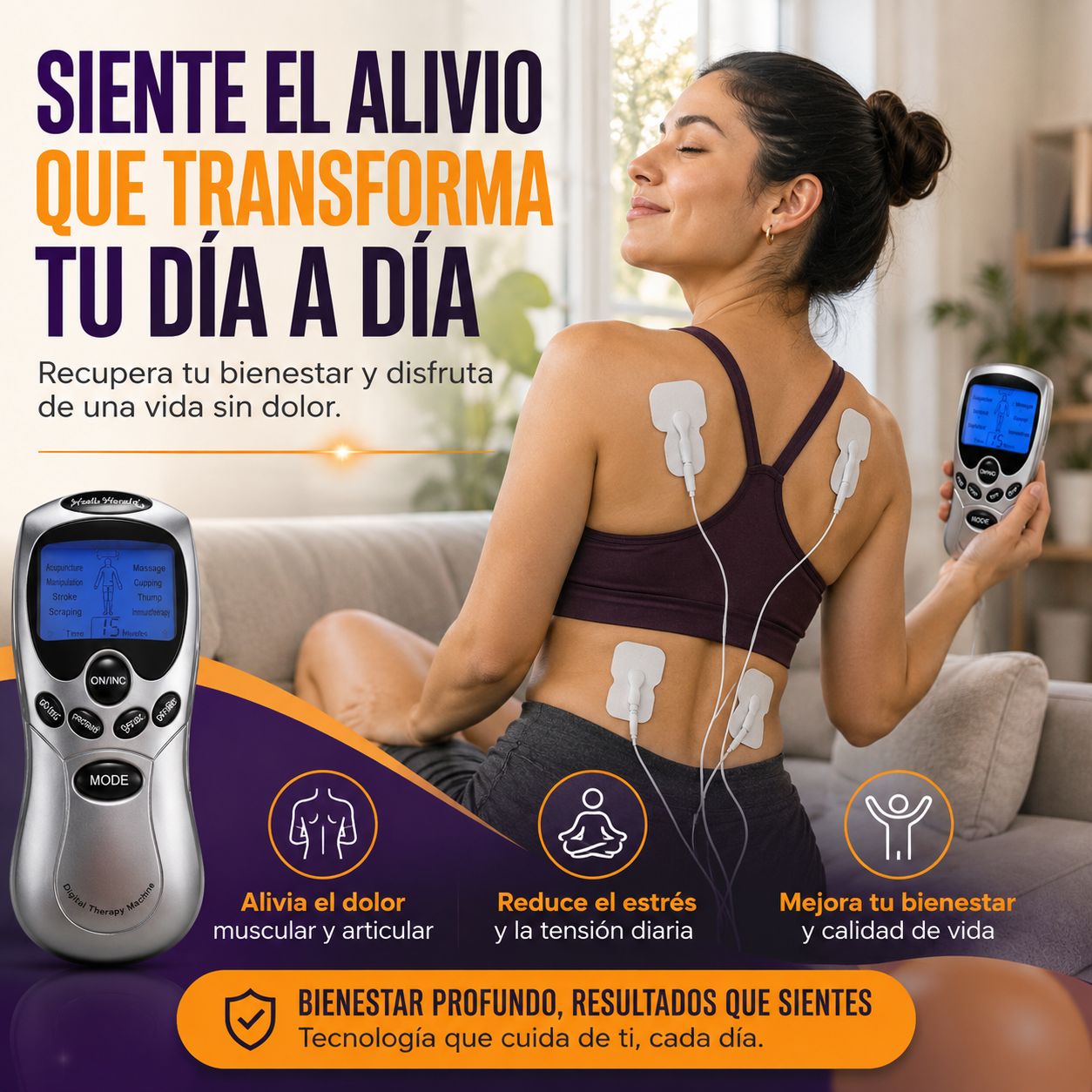 PulseFit Pro® - Electroestimulador