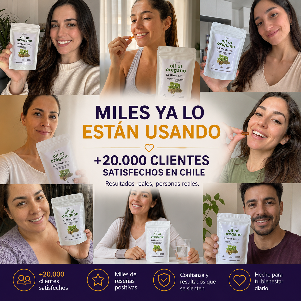 Aceite De Orégano 6000 Mg 60 capsulas